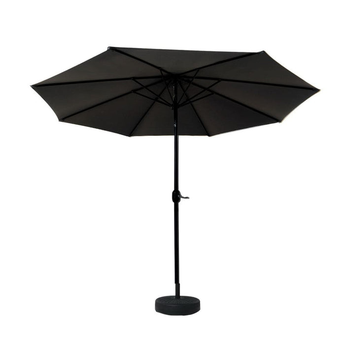 Outdoor Umbrella 2.7m Base Beach Pole Garden Tilt Sun Patio