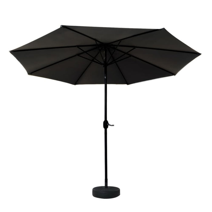 Outdoor Umbrella 3m Base Beach Pole Garden Tilt Sun Patio Uv