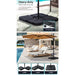 Outdoor Umbrella 3m Base Cantilever Beach Stand Sun Roma