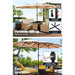 Outdoor Umbrella Beach Twin Base Stand Garden Sun Shade