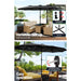Outdoor Umbrella Beach Twin Base Stand Garden Sun Shade