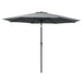 Outdoor Umbrella 3m Umbrellas Garden Beach Tilt Sun Patio