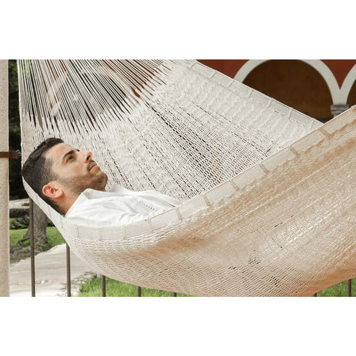 Outdoor Undercover Cotton Legacy Hammock Family Size Marble
