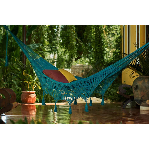 Outdoor Undercover Cotton Legacy Hammock with Hand