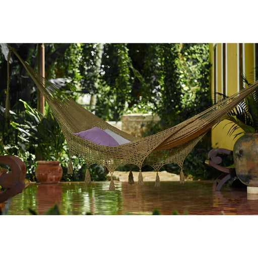 Outdoor Undercover Cotton Legacy Hammock with Hand