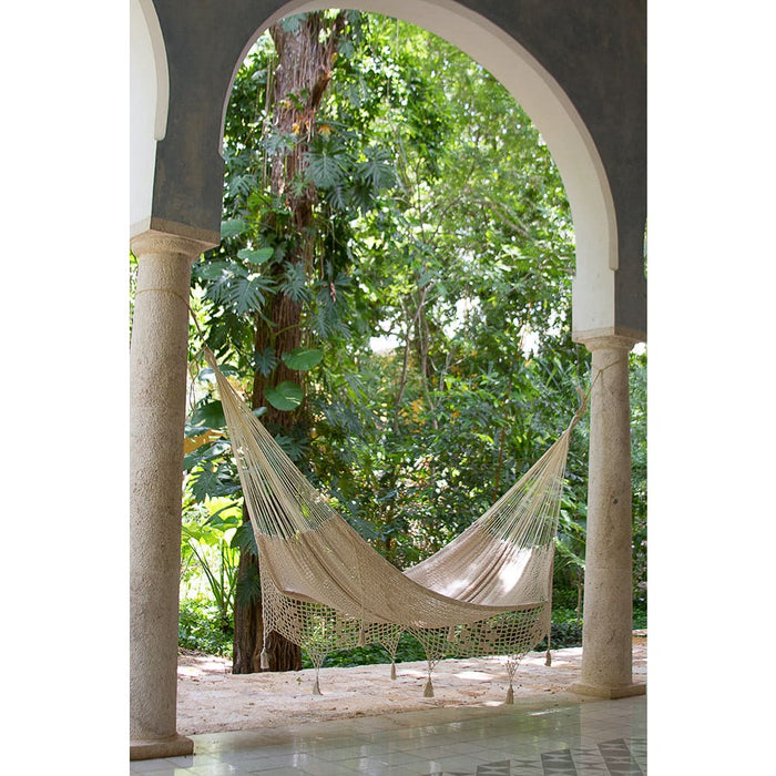 Outdoor Undercover Cotton Legacy Hammock with Hand
