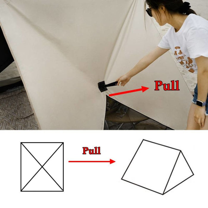 Outdoor Waterproof Portable Rapidly Loosen Canopy Tent