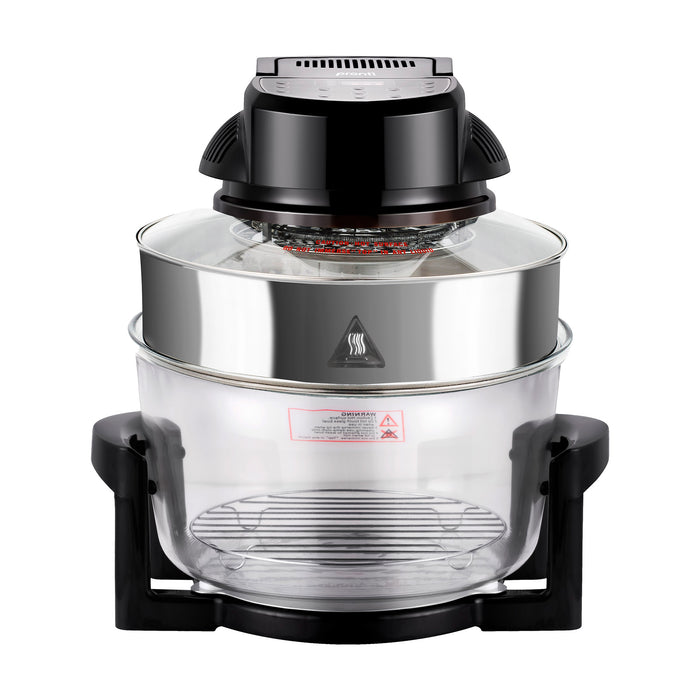 17L Digital Family Turbo Convection Oven Broiler Cooker - Black