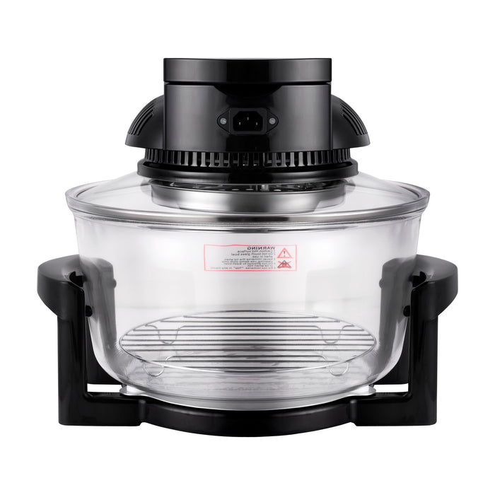 17L Digital Family Turbo Convection Oven Broiler Cooker - Black