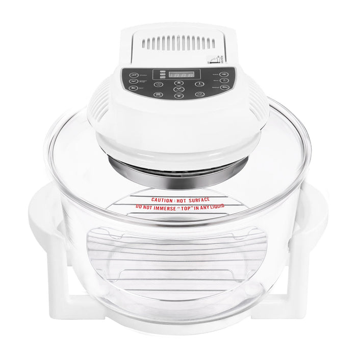 17L Digital Family Turbo Convection Oven Broiler Cooker - White