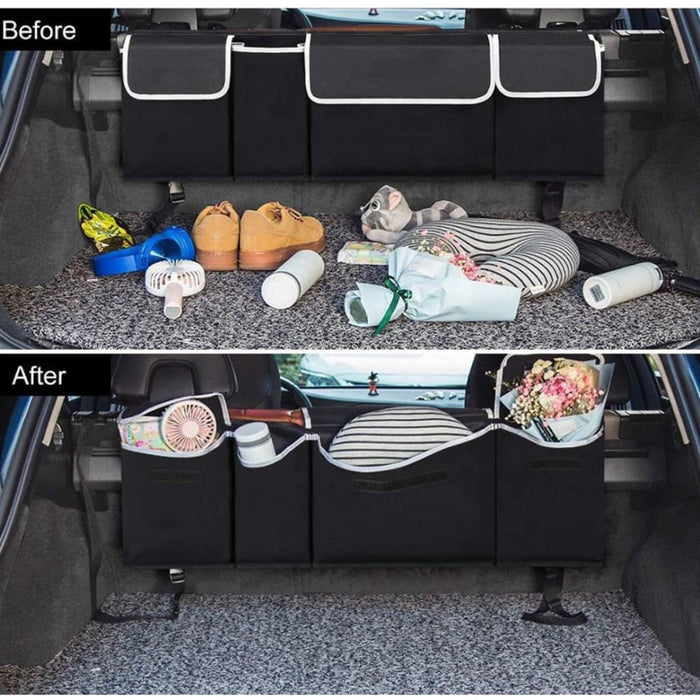 Oxford Cloth Car Storage Trunk Organiser Backseat
