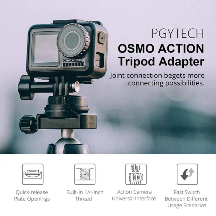 P 11b 023 Tripod Adapter for Dji Action