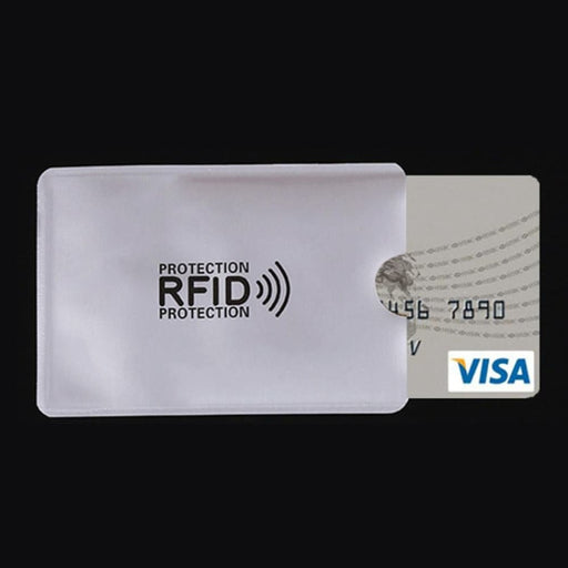 Pack Of 10 Rfid Blocking Aluminum Foil Card Holders 9.1
