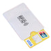 Pack Of 100 Rfid Blocking Aluminum Foil Card Sleeves