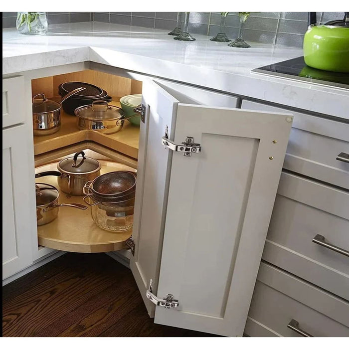 Pack Of 2 175 Hydraulic Corner Cabinet Hinges For Frameless