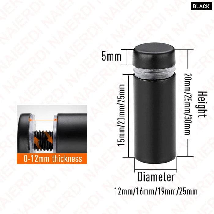 Pack Of 20 Stainless Steel Wall Standoffs For Acrylic Frames