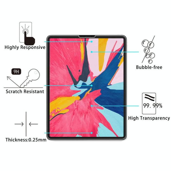 Pack Of 25 0.26mm 9h Tempered Glass For Ipad Pro 11/air 4