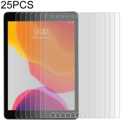 Pack Of 25 Ipad 10.2 9h 2.5d Tempered Glass Film