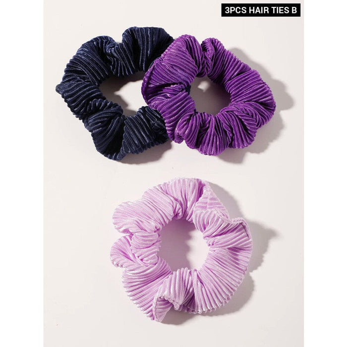 Pack of 3 Soft Hair Scrunchies