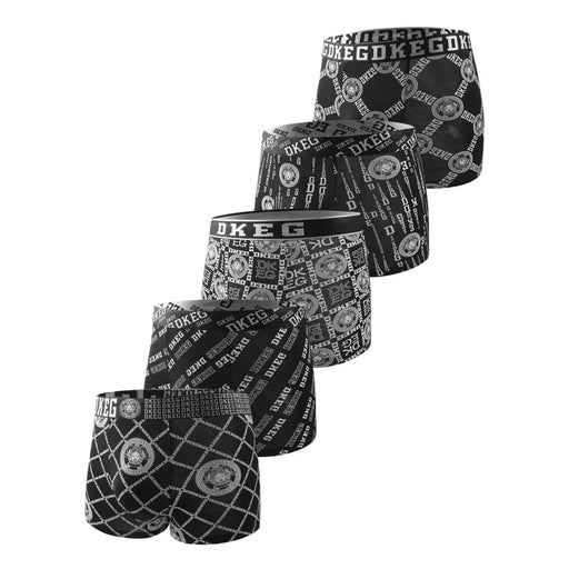 Pack of 5 Mens Printed Anti Bacterial Boxer Shorts