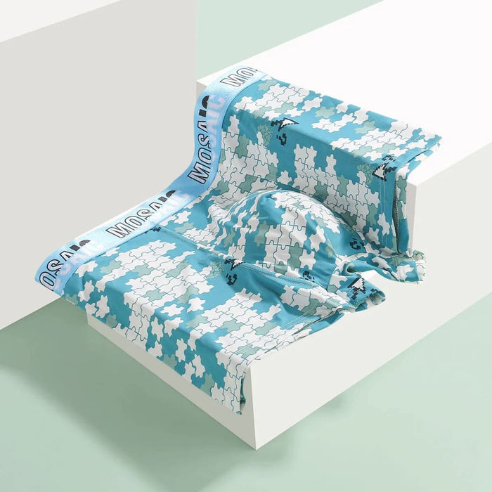 Pack of 5 Mens Printed Sports Boxers