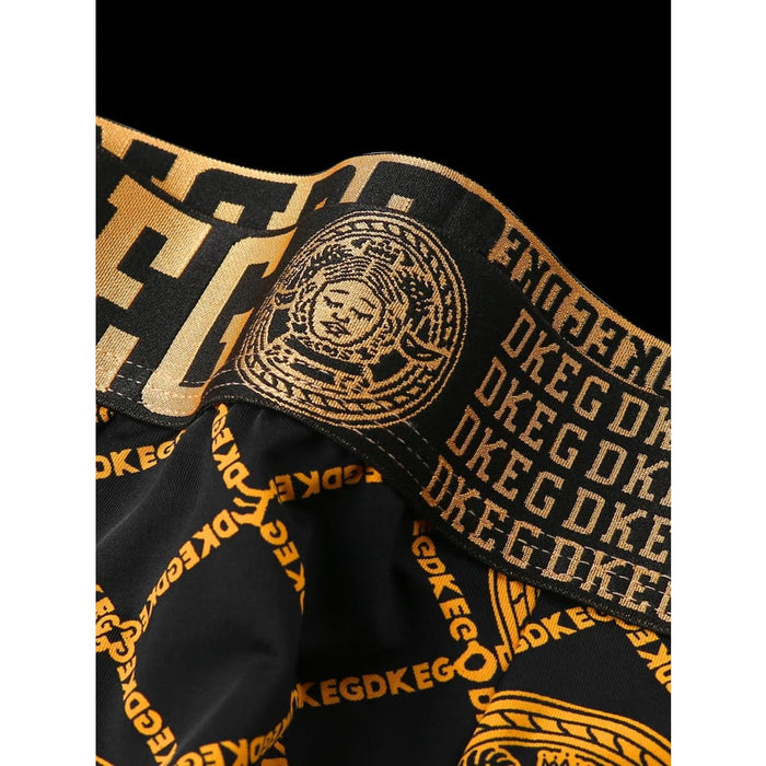 Pack of 6 Mens Silk Boxer Briefs