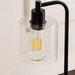 2x Pack Industrial Table Lamp With 2 Usb Port For Bedside