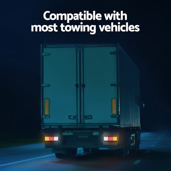 Pair 75 Led Tail Lights Stop Reverse Indicator 12v Ute