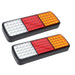 Pair 75 Led Tail Lights Stop Reverse Indicator 12v Ute