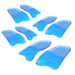 4x Pair s Size Gel Half Insoles Shoe Inserts Arch Support