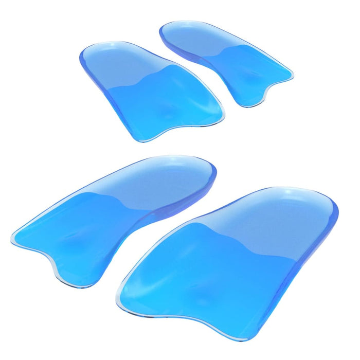 2x Pair s Size Gel Half Insoles Shoe Inserts Arch Support
