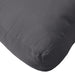 Pallet Cushions 2 Pcs Anthracite Oxford Fabric Tloipa