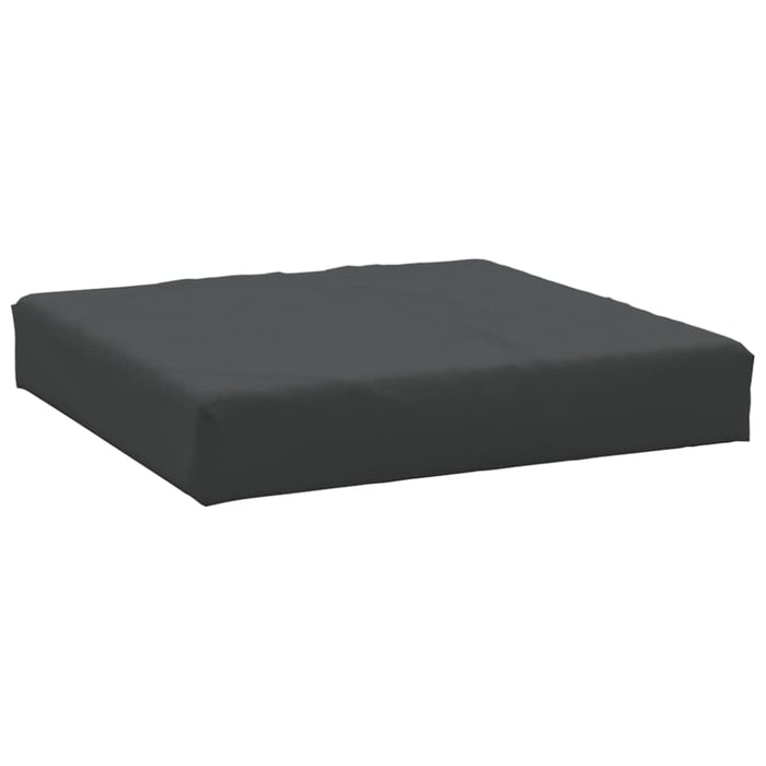 Pallet Cushions 2 Pcs Black Oxford Fabric Tloilo