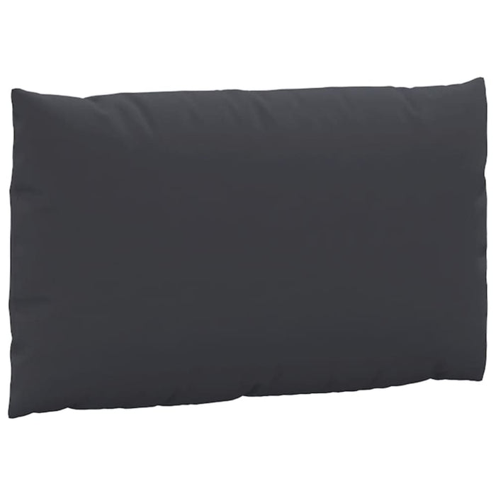 Pallet Cushions 2 Pcs Black Oxford Fabric Tloilo
