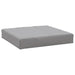 Pallet Cushions 2 Pcs Grey Oxford Fabric Tloipp