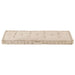 Pallet Floor Cushion Cotton 120x40x7 Cm Beige Anlik