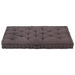 Pallet Floor Cushion Cotton 120x80x10 Cm Anthracite Anlil