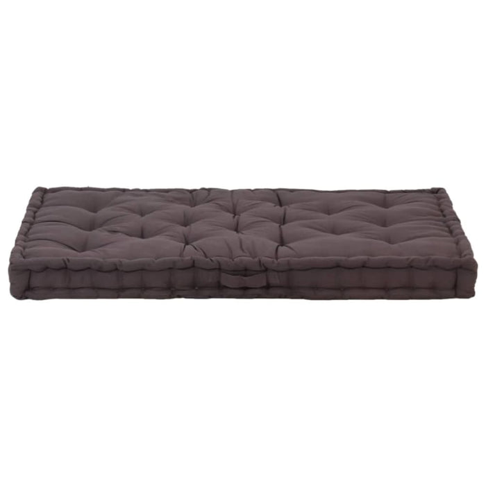 Pallet Floor Cushion Cotton 120x80x10 Cm Anthracite Anlil