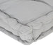 Pallet Floor Cushion Cotton 120x80x10 Cm Grey Anlin