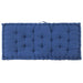 Pallet Floor Cushion Cotton 120x80x10 Cm Light Blue Anlnn