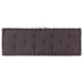 Pallet Floor Cushions 2 Pcs Cotton Anthracite Tbptltp