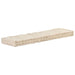 Pallet Floor Cushions 2 Pcs Cotton Beige Tbptlti