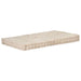Pallet Floor Cushions 2 Pcs Cotton Beige Tbptlti
