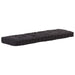 Pallet Floor Cushions 2 Pcs Cotton Black Tbptlta