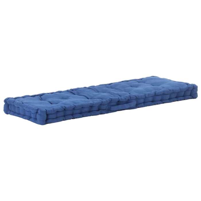Pallet Floor Cushions 2 Pcs Cotton Light Blue Tbptlao