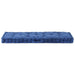 Pallet Floor Cushions 2 Pcs Cotton Light Blue Tbptlao