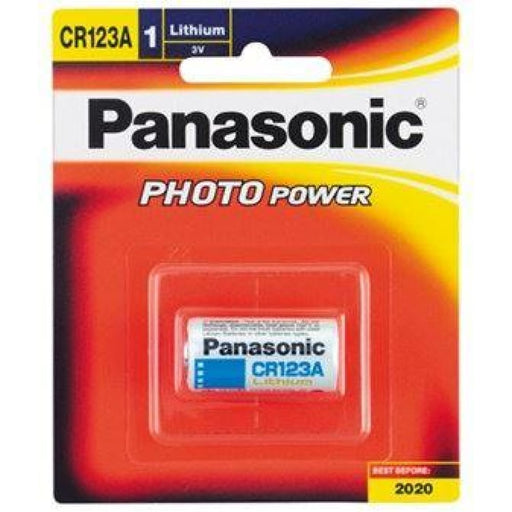 Panasonic Cr - 123a Photo Lithium 3v Camera Battery 1 Pack