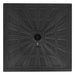 Parasol Base Resin Square Black 19 Kg Atlpk