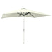 Parasol with Leds and Steel Pole Sand 2x3 m Totini