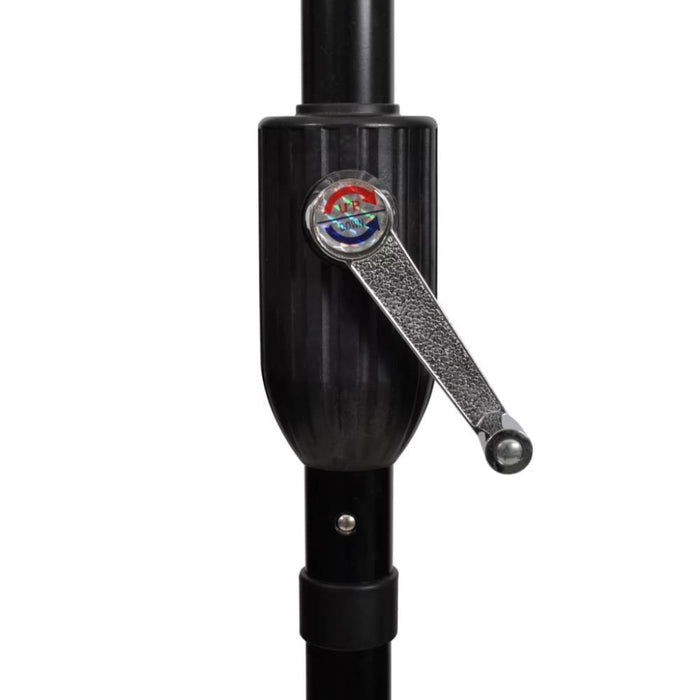 Parasol Sand White 3m Steel Pole Abiib